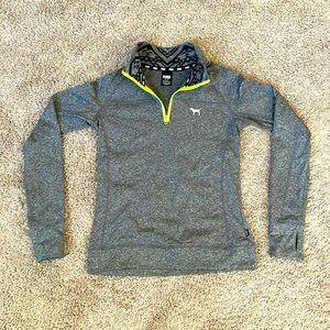 PINK thermal quarter zip